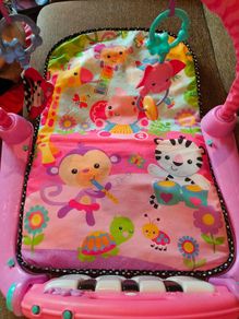 Piano activity play mat