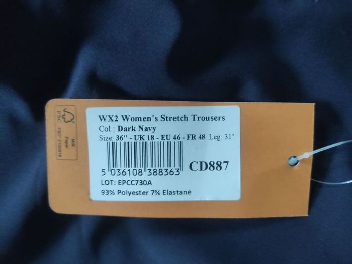 Women's work trousers BNWT size18