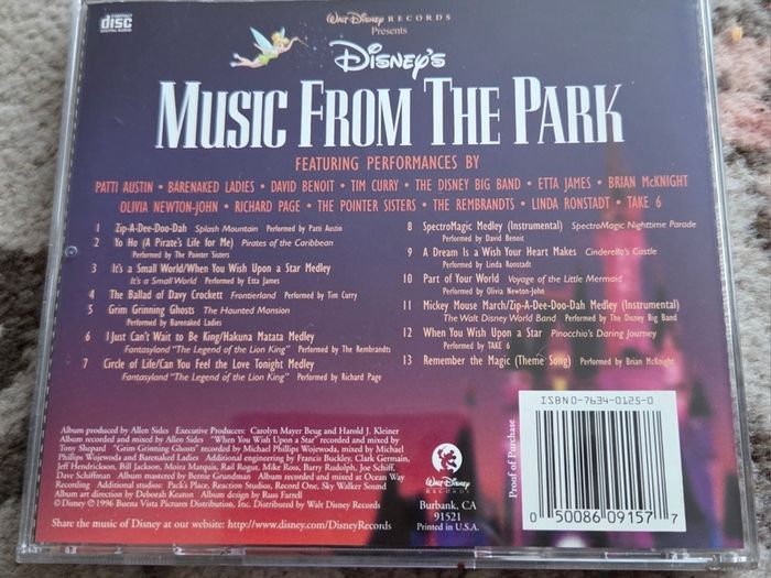 Selection of CDs