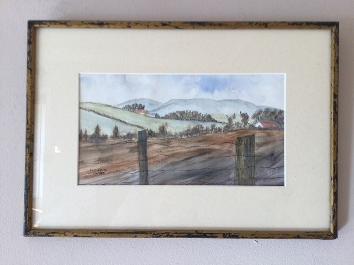 Art - Vintage Watercolour ( Harry C. Reid)