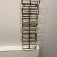 wine rack hanging