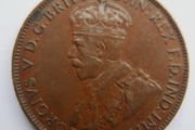 1933 George V Australia Half 1/2 Penny