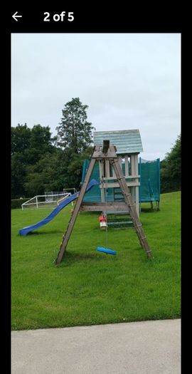 swing climbing frame