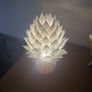 3D Printed Flower Lamp  Warm/Cool Adjustable USB Light Image 4