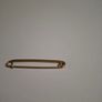 Gold safety pin Image 4