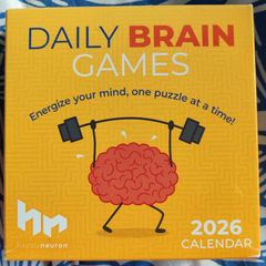 Daily Brain Games - 2026 Calender
