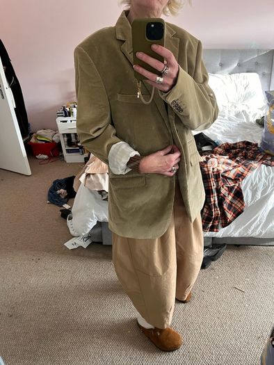 corduroy blazer