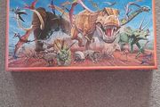 Dinosaur jigsaw and book
