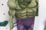 the Hulk halloween costume 7-8 plus mask Marvel