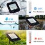 15W RGB Lights Led Floodlight 16 Colors 4 Modes Remote Control Christmas Lights IP66 Waterproof Color Changing Light Outdoor Decoration for Halloween Birthday Party Easter Strobe Garden Pond Image 5