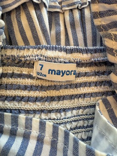 Mayoral set skirt and top 7 yrs