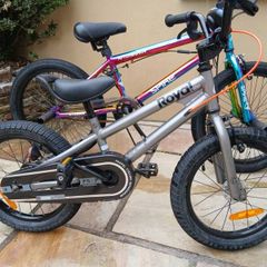 2 kids bikes ( bmx ) & (16inch royal)