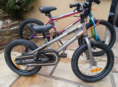 2 kids bikes ( bmx ) & (16inch royal)