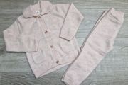 H&amp;M Baby girl Pink knit set 18-24m