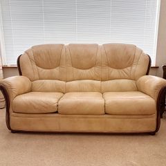 3 Piece Leather Sofa set