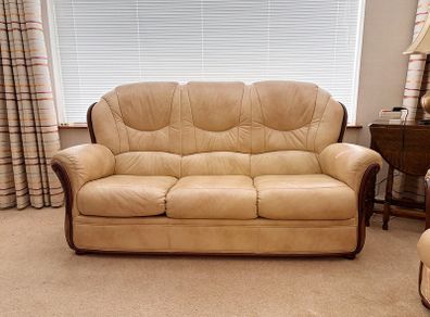 3 Piece Leather Sofa set