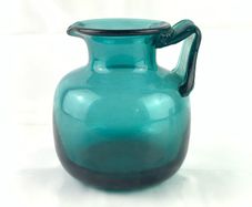 Mid century glass jug/vase