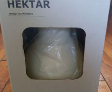 HEKTAR hanging pendant lamp 22cm white