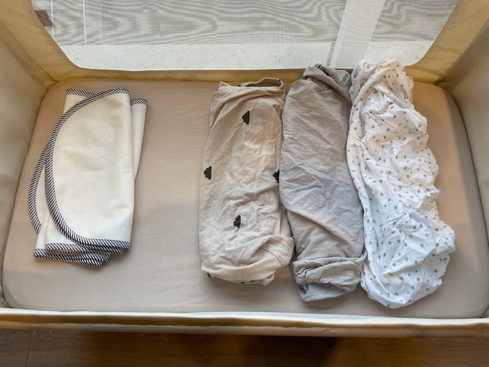 Snuzpod 5 cashmere bedside crib baby