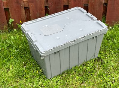 Storage box with lid