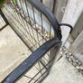 Black metal dog pen Image 4
