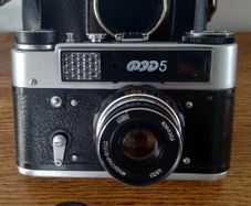 FED-5 Refurbished USSR Soviet Union Russian 35mm Rangefinder Serviced Film Camera 074506