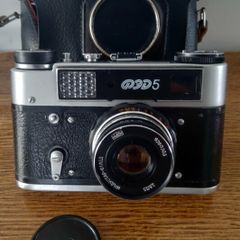 FED-5 Refurbished USSR Soviet Union Russian 35mm Rangefinder Serviced Film Camera 074506
