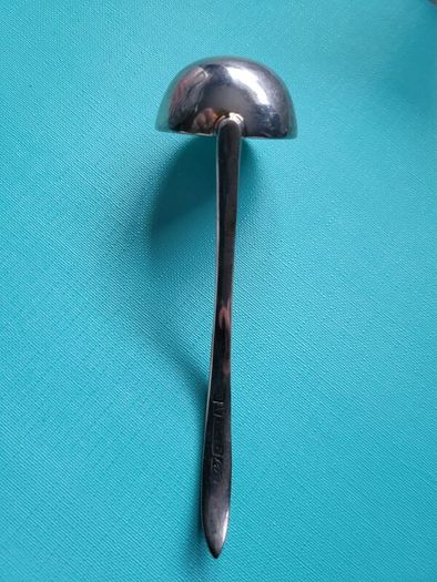 silver plated ladle