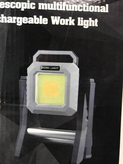 Multifunctional Work Light Rechargeable Telescopic