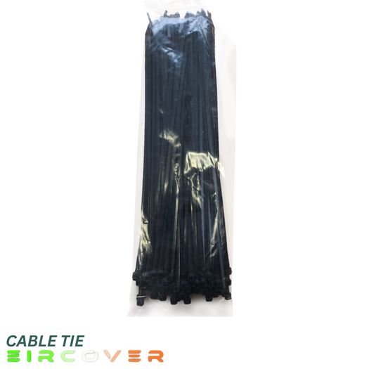 Black Cable Ties - 30cm/100pk