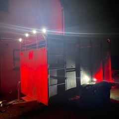 As new Hudson cattle trailer