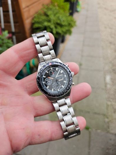 Watch Seiko "ANA" Pilot Chronograph.