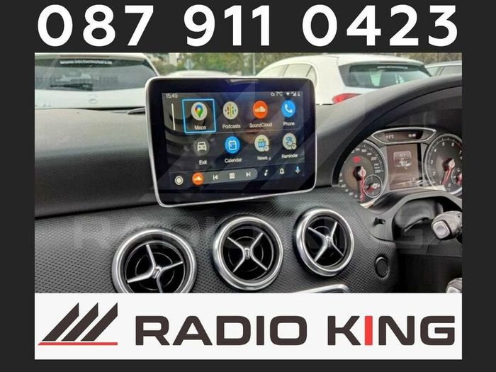 Premium Carplay Mercedes A B C E Glc Cla Amg Android Auto Stereo