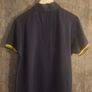 Rare Vintage 2009 Fred Perry x size? Blank Canvas Polo Shirt Mens M Navy Image 2