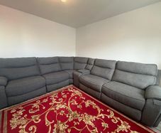 Sofa set corner with power recliner