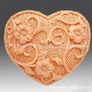Soap Making Silicone Mold. Sweet Heart Image 3