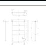 R4 Burlington Berkeley chrome towel rail Image 6