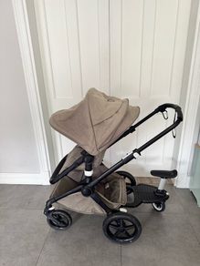 Bugaboo fox 2 complete with bassinet, footmuff and toddler seat