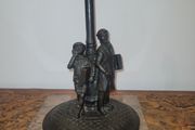 irish bronze lamp