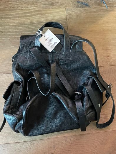 Women's bag backpack Clarks Genuine leather black colour Brand new