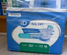 Nappies iD Slip. Size XS 24packs of 14