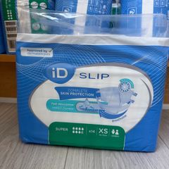 Nappies iD Slip. Size XS 24packs of 14