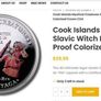 Baba Yaga Dollar Proof 2009 Slavic folklore mystical witch coin Image 4
