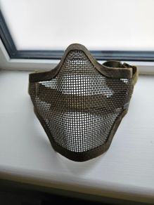 airsoft mesh face guard