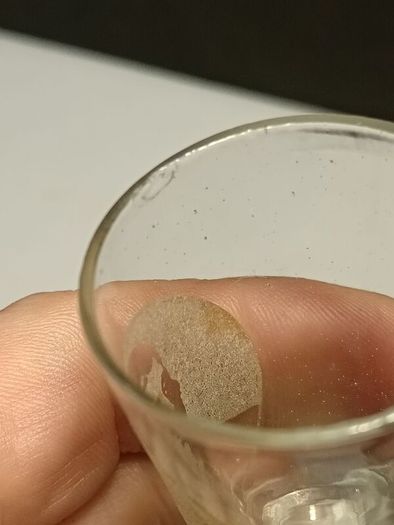 Rare Georgian etched toasting glass