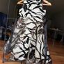 Girls Elegant Black Sequin Velvet Party Dress Image 2