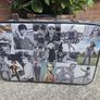 Retro Fashion Collage Suitcase  Unique Statement Piece Image 9