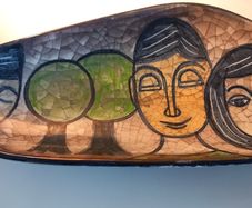 Michael Anderson Persia Glaze Bowl. 1960's 5969