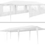 Gazebo Party Tent, Marquee Garden Tent, Waterproof  Event Gazebo - 3 x 9 m, with 8 Side Panels Image 6