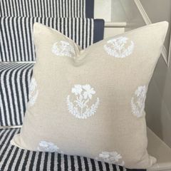 New 40cm x 40cm 55% linen 45% cotton cushion COVER